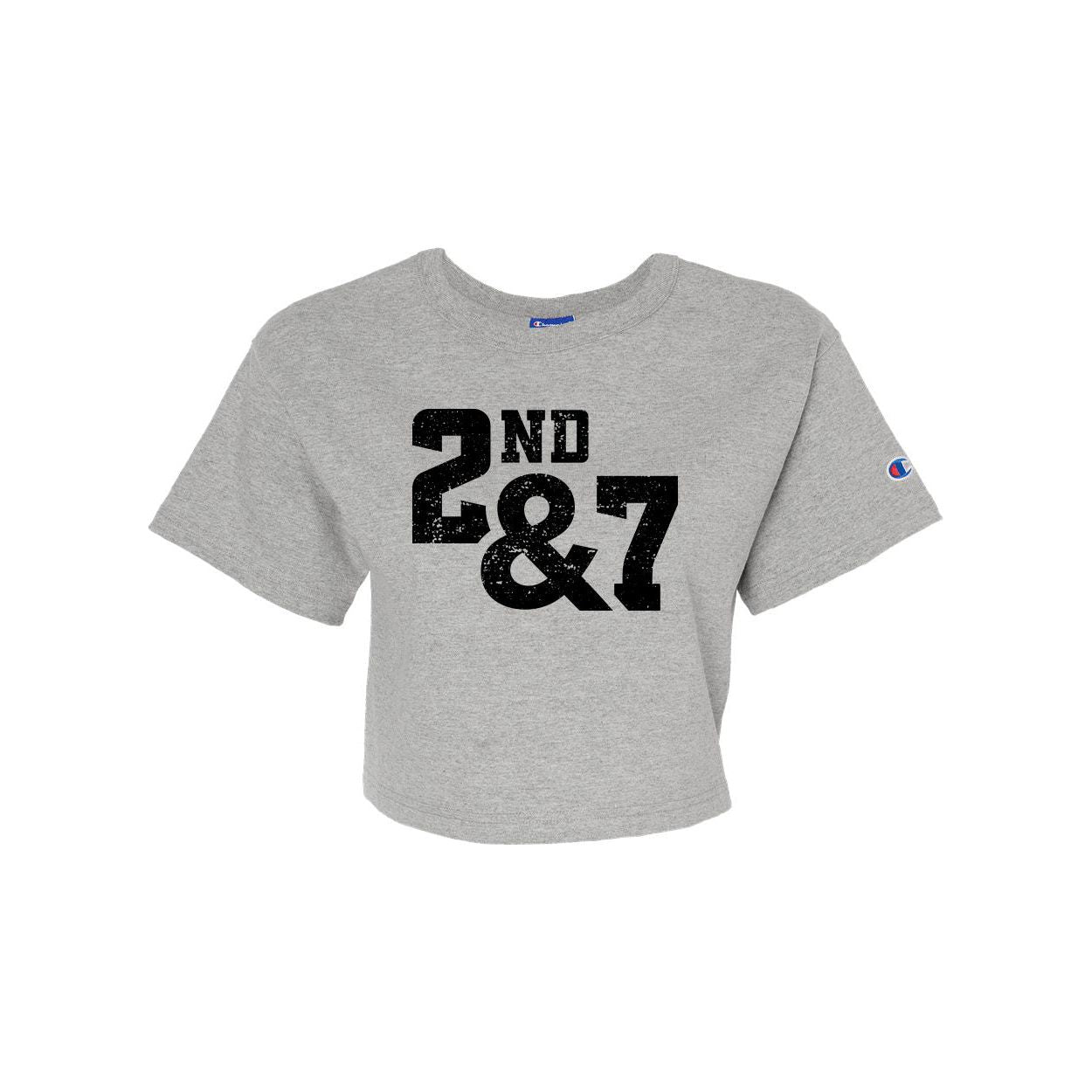 2nd & 7 Crop Tee