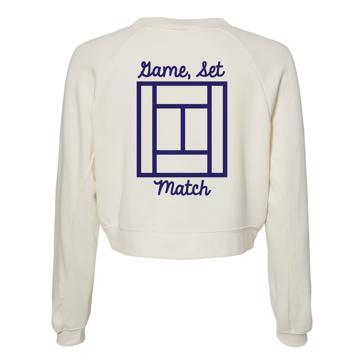 Tennis Raglan Crewneck Fleece
