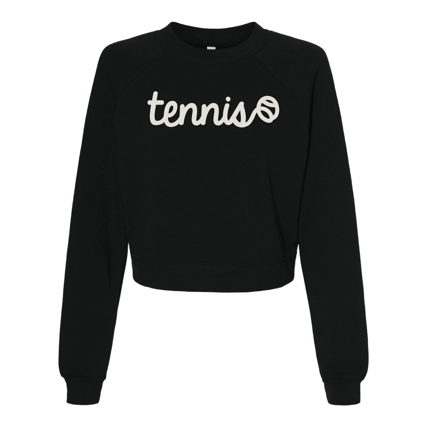 Tennis Raglan Crewneck Fleece