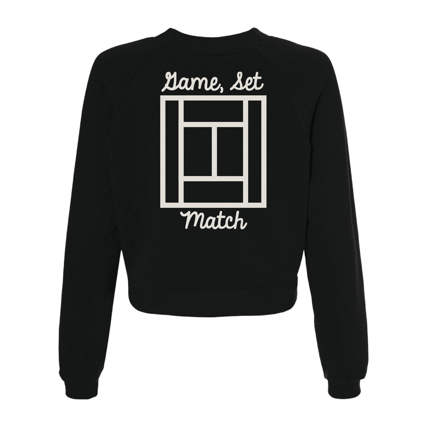 Tennis Raglan Crewneck Fleece