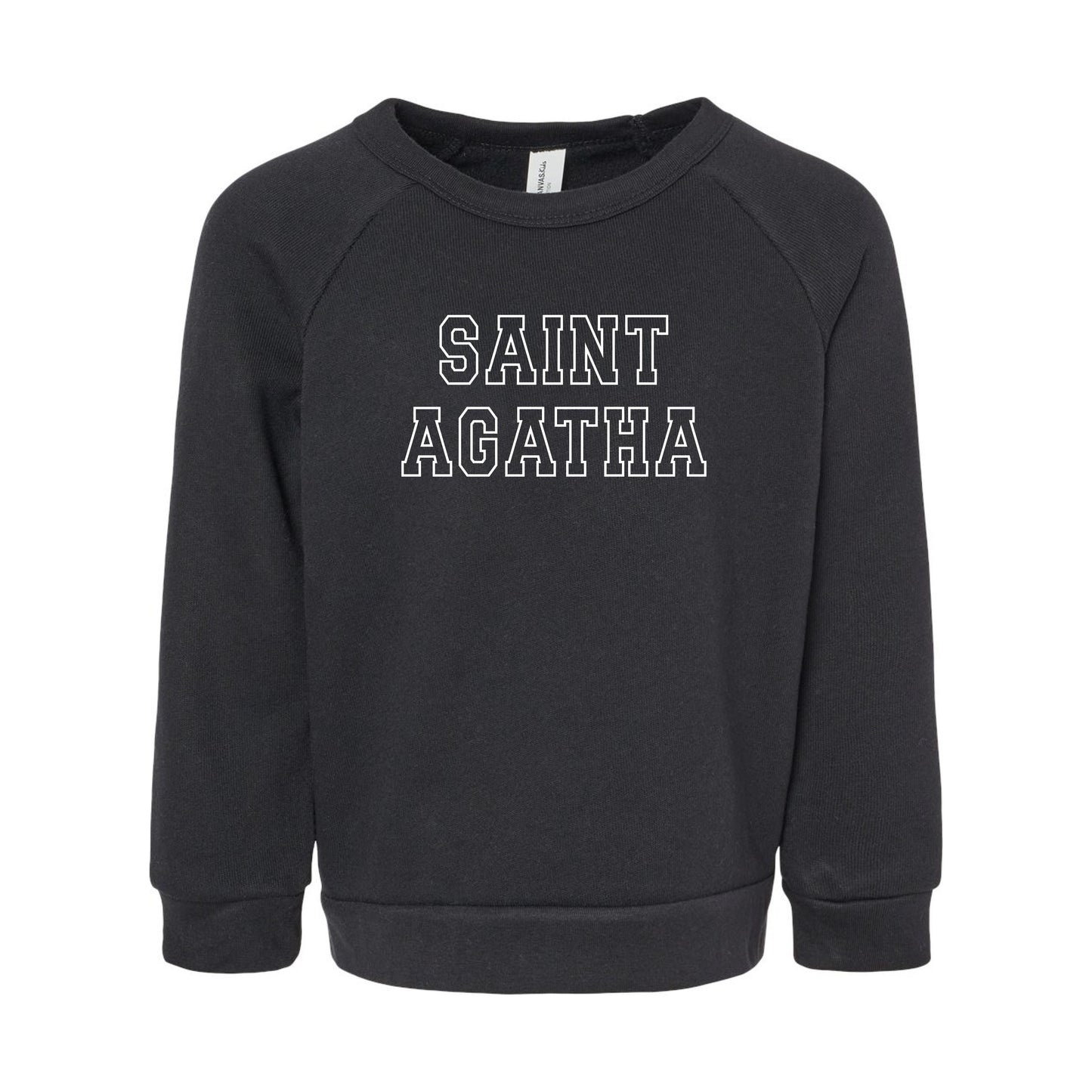 St. Agatha Toddler Crewneck Fleece