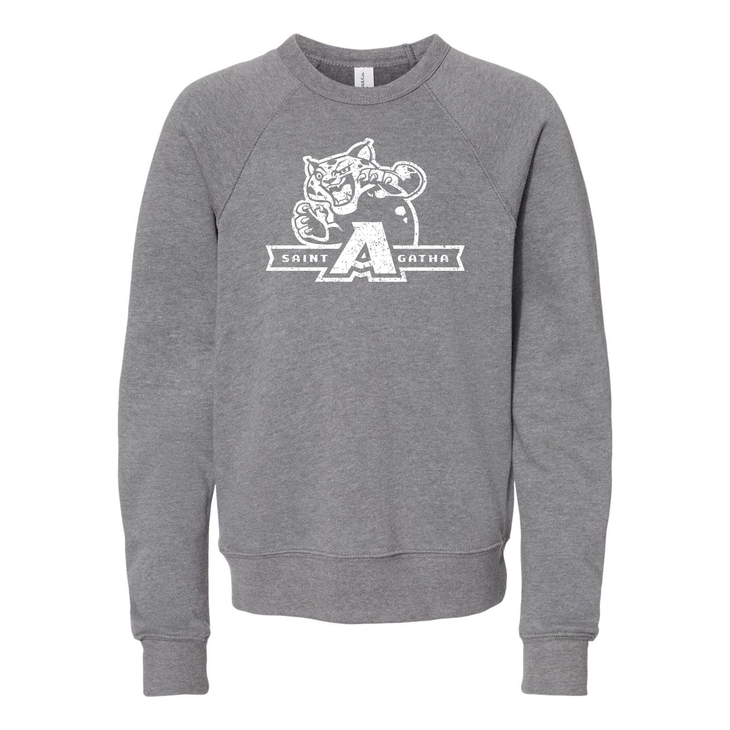 St. Agatha Youth Crewneck Fleece