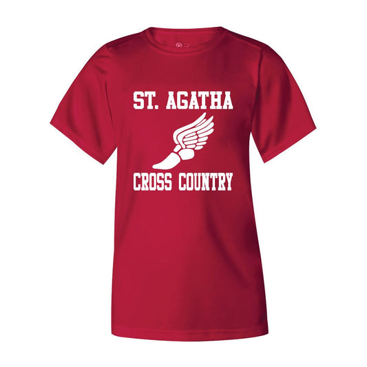 St. Agatha Youth Cross Country Performance Tee