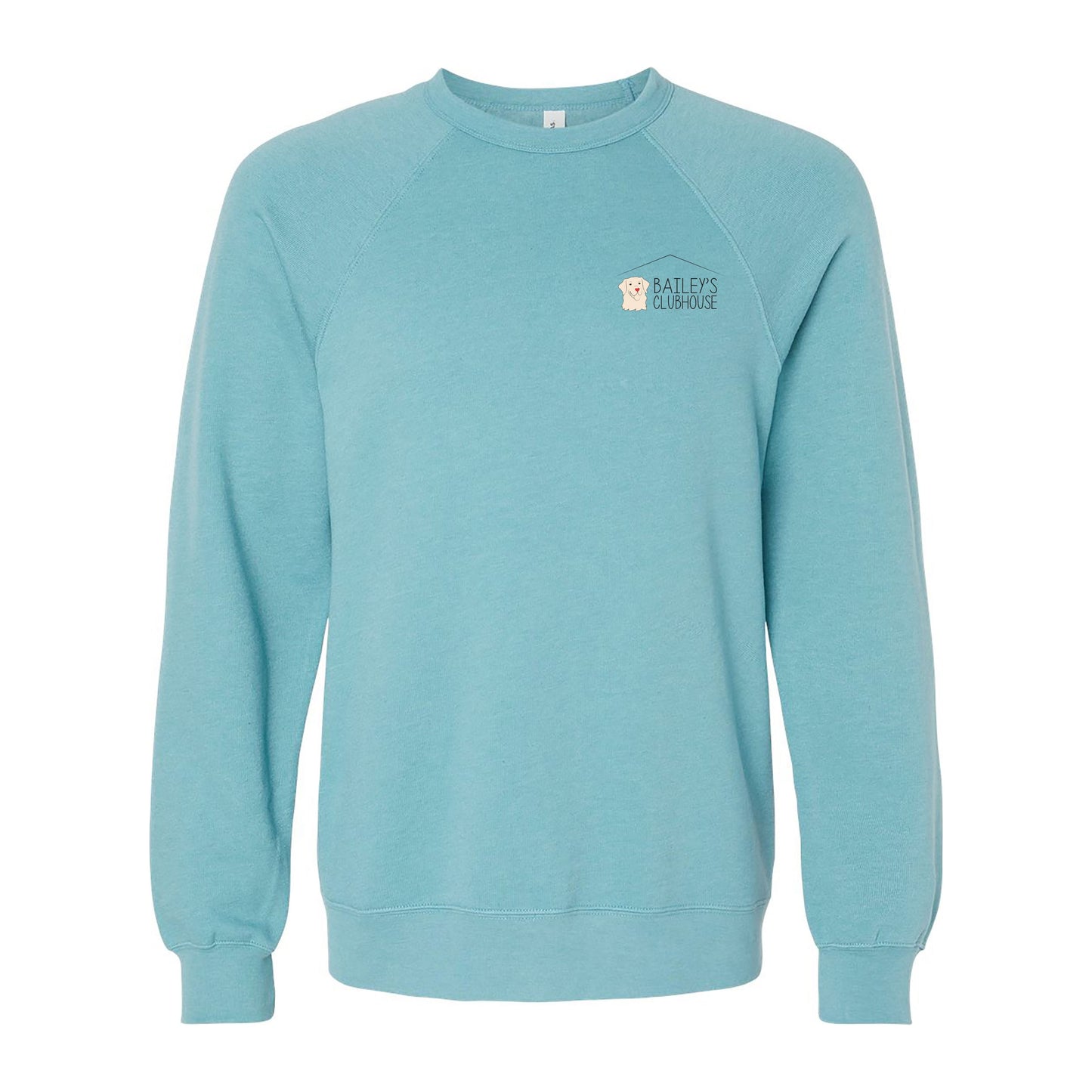 Bailey's Clubhouse Crewneck Sweatshirt Upper Left Chest *Multiple Colors Available*