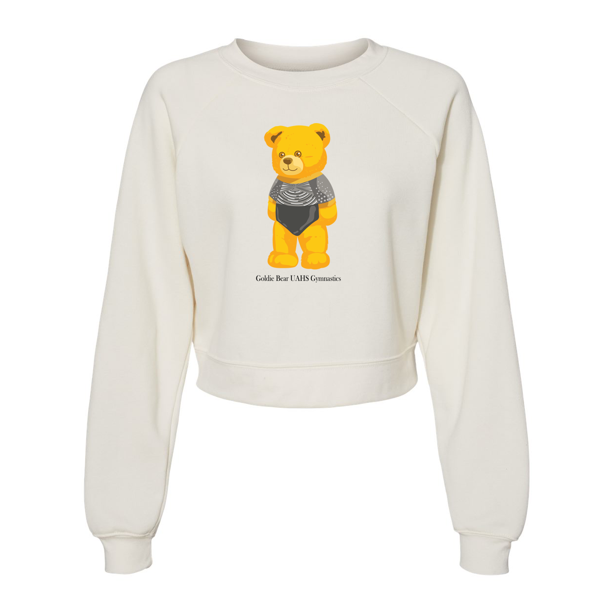 Goldie Women's Mid Length Raglan Crewneck Fleece