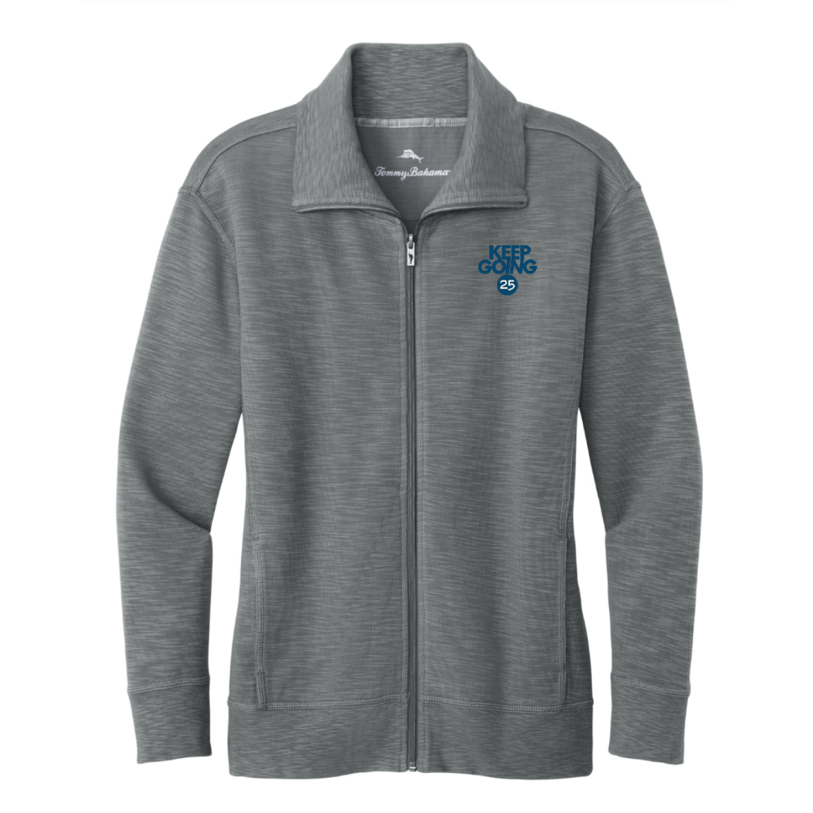 Keep Going 25 Tommy Bahama Women's Embroidered Full Zip