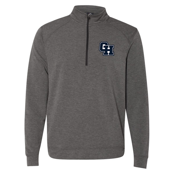 Grandview Heights Embroidered Quarter Zip Pullover