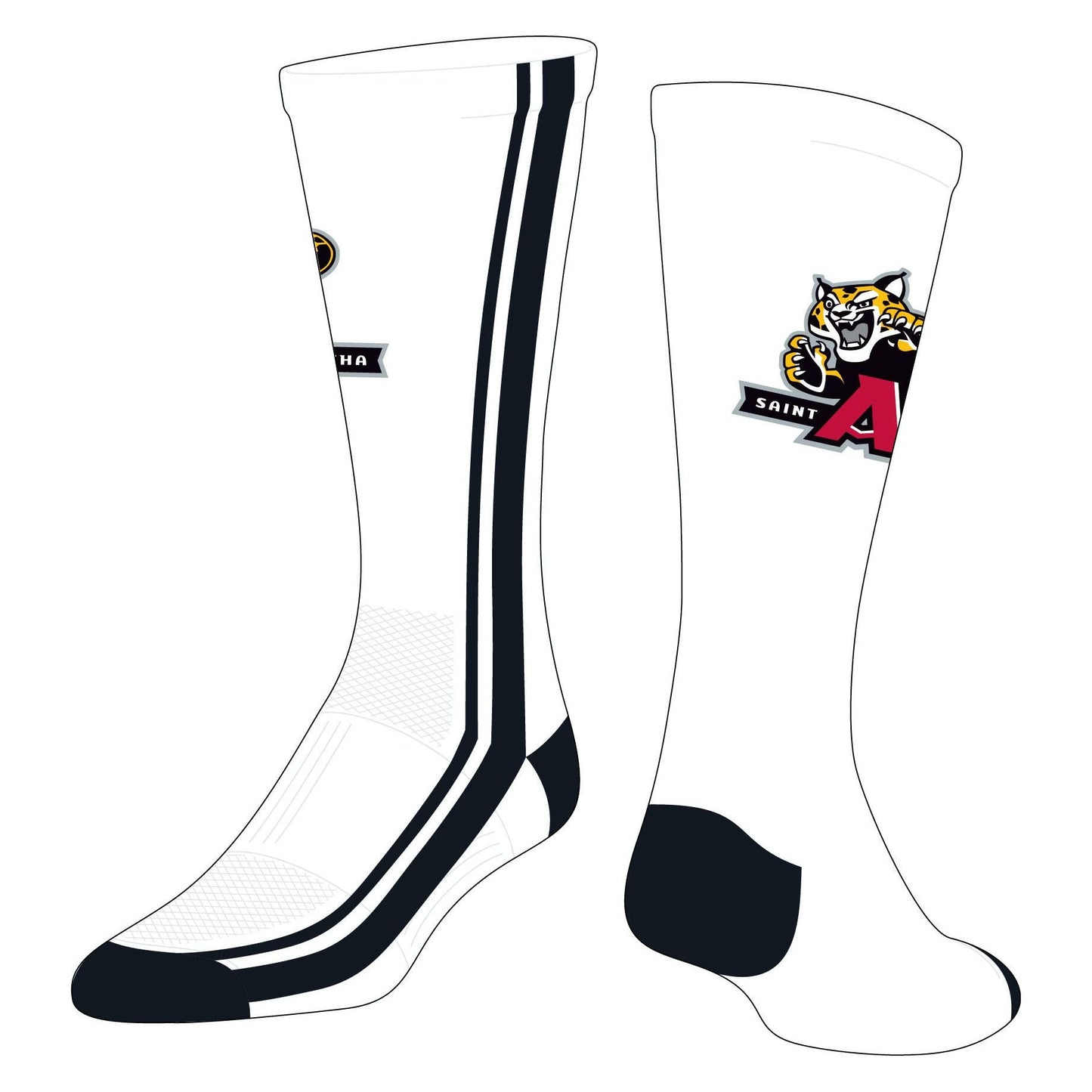 St. Agatha Socks
