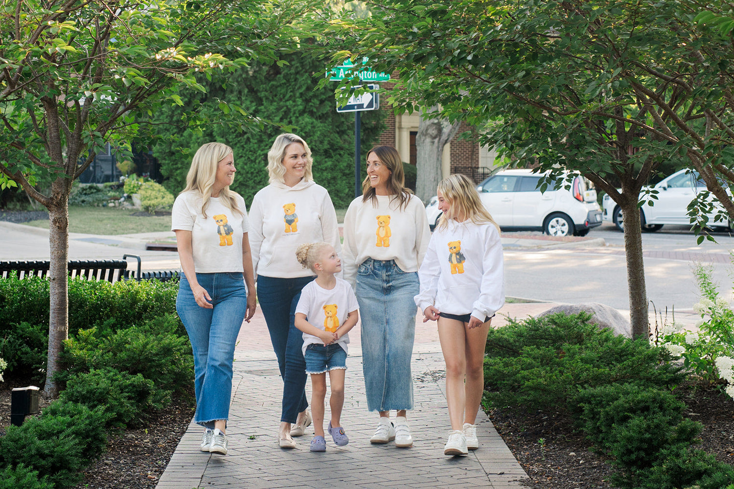 Upper Arlington Gymnastics Fundraising Sale Featuring Goldie Bear