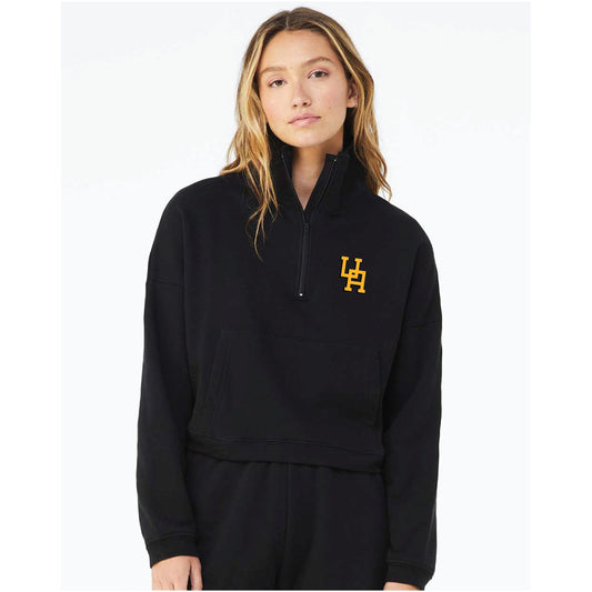Women's Embroidered 1/4 Zip UA Logo Pullover