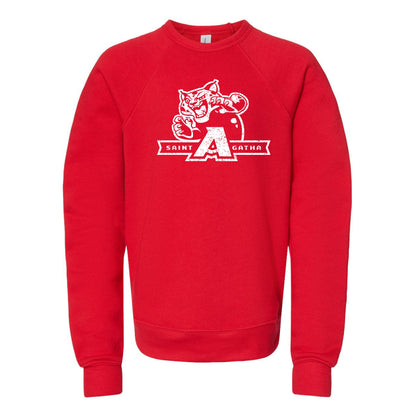 St. Agatha Youth Crewneck Fleece