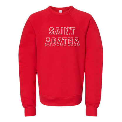St. Agatha Youth Crewneck Fleece