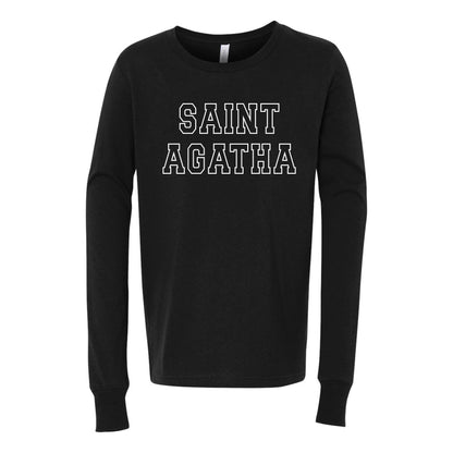 St. Agatha Youth Long Sleeve Tee