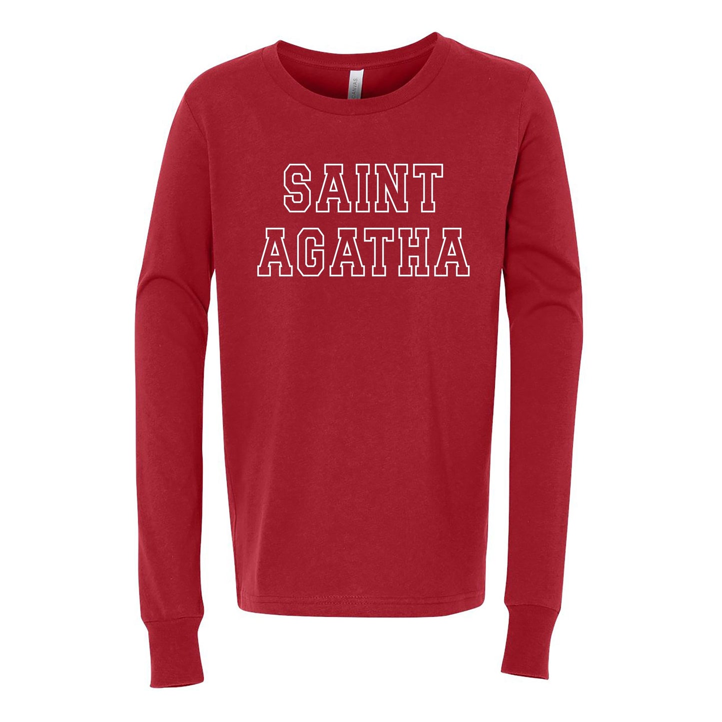 St. Agatha Youth Long Sleeve Tee