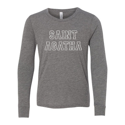 St. Agatha Youth Long Sleeve Tee
