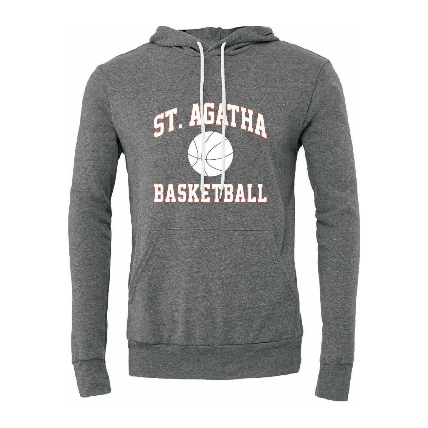 St. Agatha Adult Basketball Hoodie