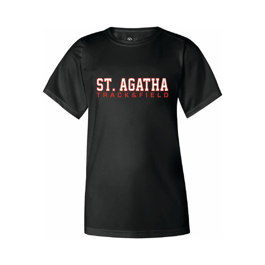 St. Agatha Youth Track and Field Performance Tee