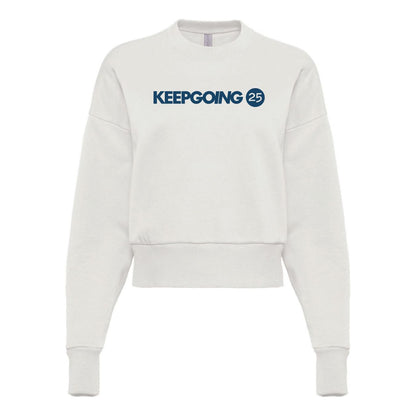 Keep Going 25 Women's Crewneck Sweatshirt