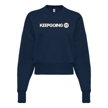 Keep Going 25 Women's Crewneck Sweatshirt