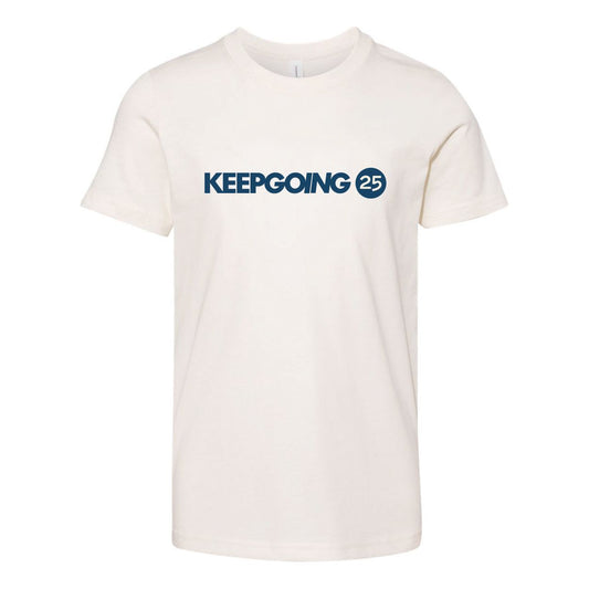 Keep Going 25 Youth Vintage Tee