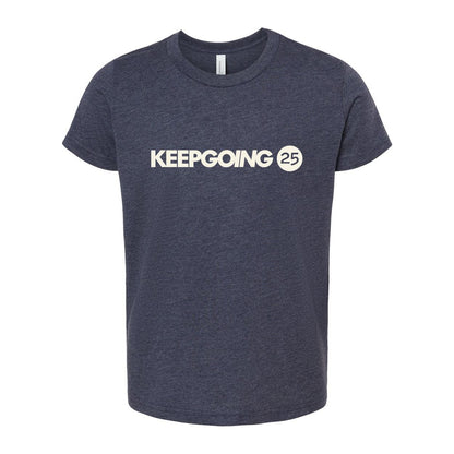 Keep Going 25 Youth Vintage Tee