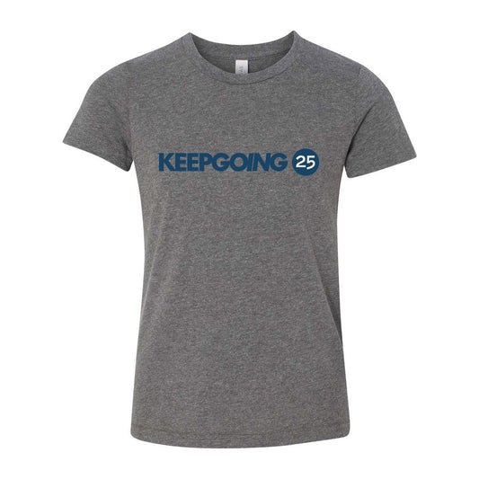Keep Going 25 Youth Vintage Tee