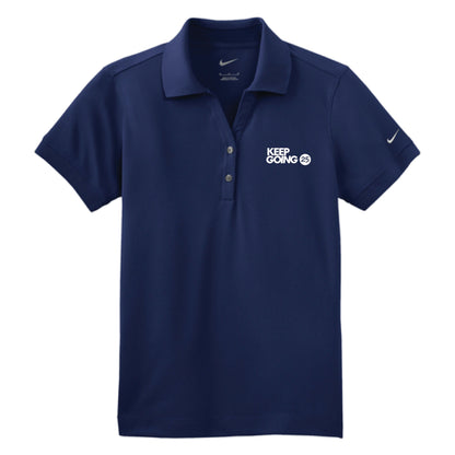 Keep Going 25 Embroidered Women's Nike Polo