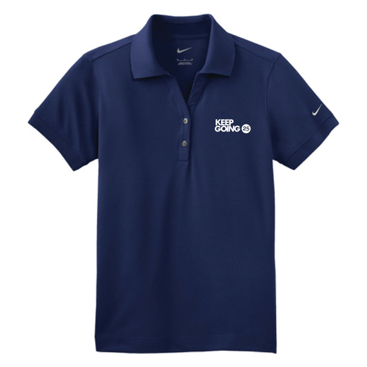 Keep Going 25 Embroidered Women's Nike Polo