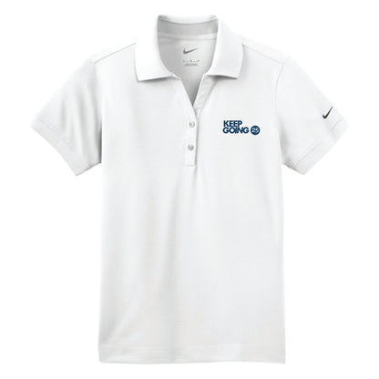 Keep Going 25 Embroidered Women's Nike Polo