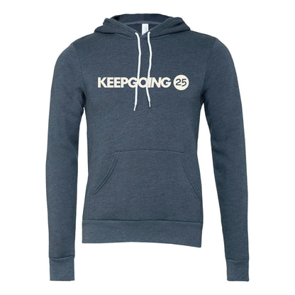 Keep Going 25 Vintage Hoodie