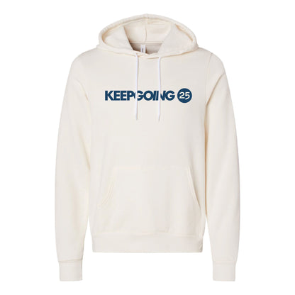 Keep Going 25 Vintage Hoodie