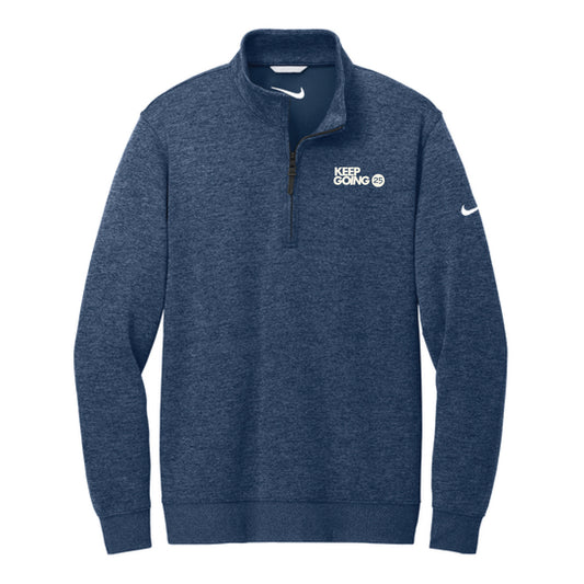 Keep Going 25 Embroidered Men's Nike Dri-Fit 1/2-Zip