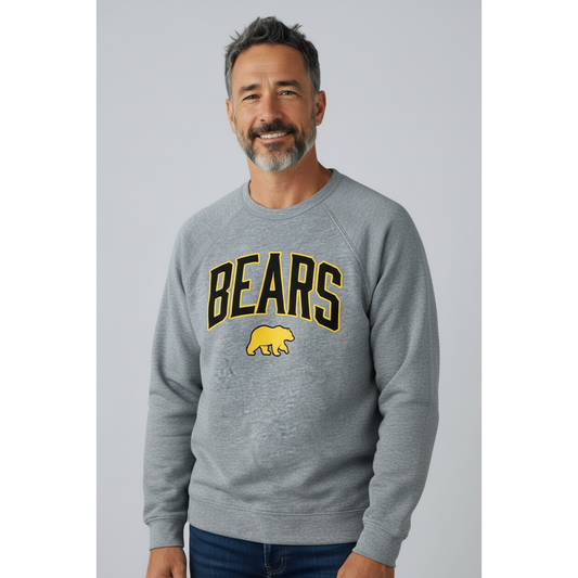 Walking Bears Adult Crewneck Fleece