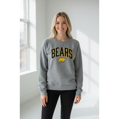 Walking Bears Adult Crewneck Fleece