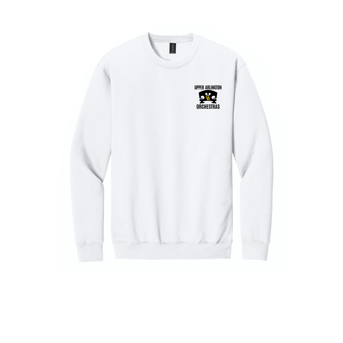 Upper Arlington Orchestras Lyre Left Chest Crewneck
