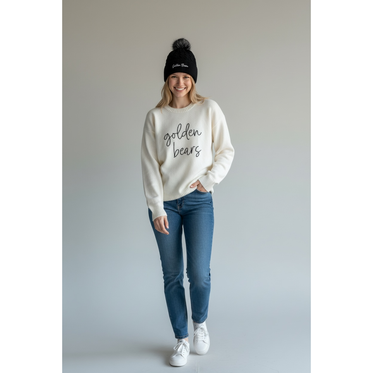 Golden Bears Women's Knit Sweater