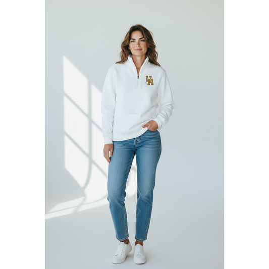 Women's Quarter Zip Fleece Sweatshirt