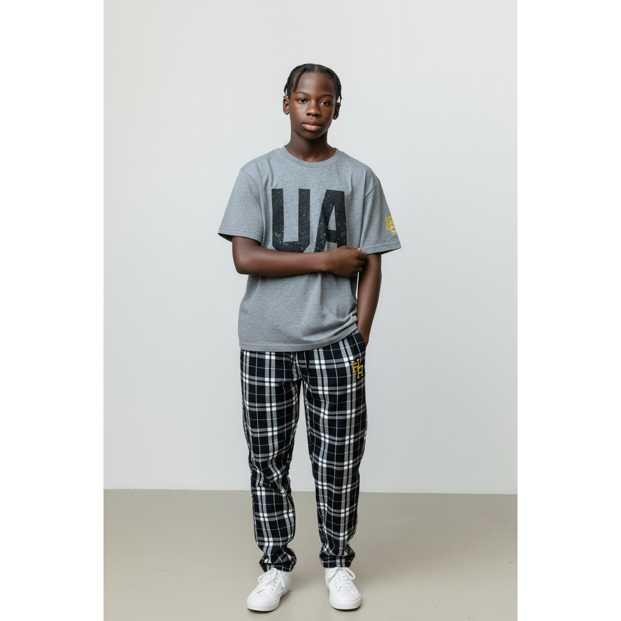 UA Youth Flannel Pants