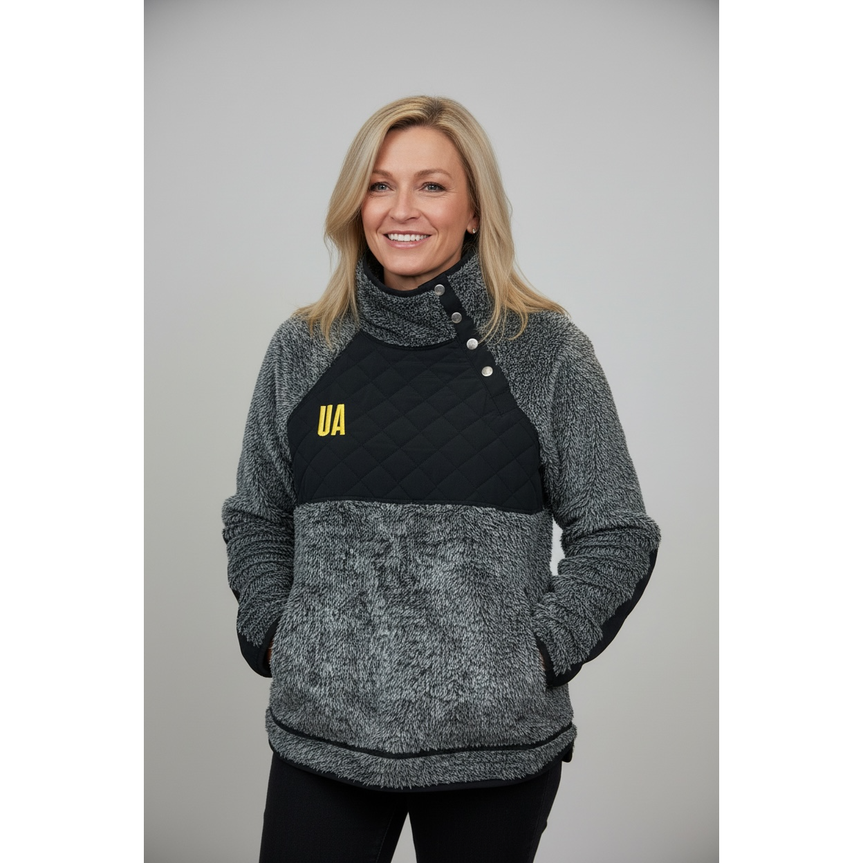 Quilted UA Fleece Women's Pullover