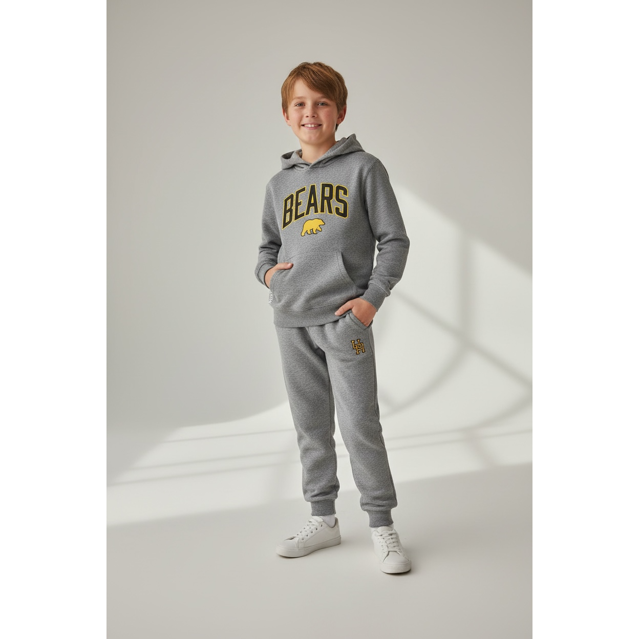 Walking Bear Youth Hoodie