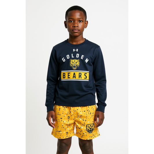 Under Armour Golden Bears Youth Long Sleeve Performance Tee