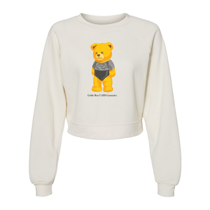 Goldie Women's Mid Length Raglan Crewneck Fleece