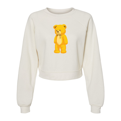 Goldie Women's Mid Length Raglan Crewneck Fleece