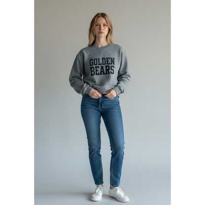 Trendy Queen Stacked Golden Bears Sweatshirt
