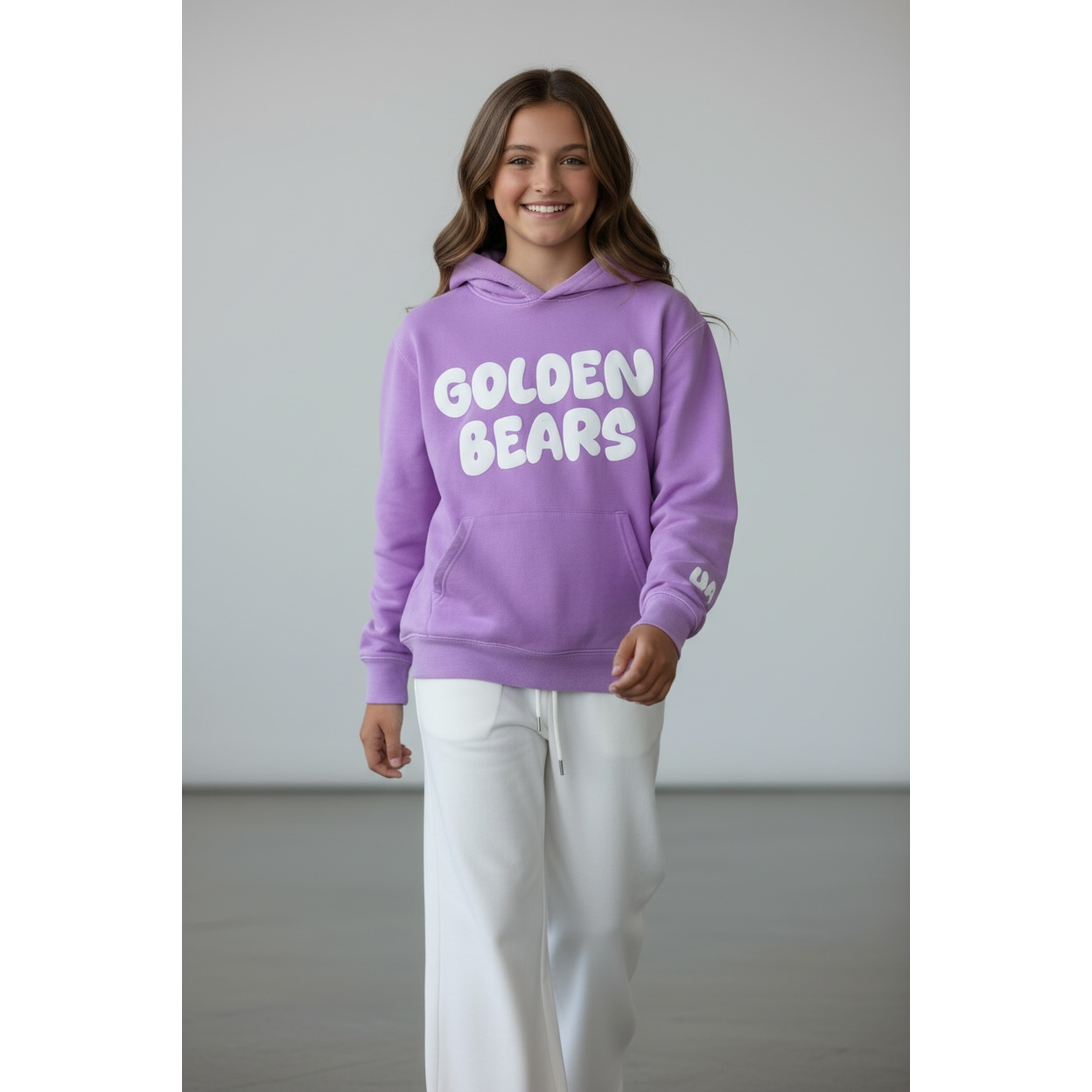 Golden Bears Puff Youth Hoodie