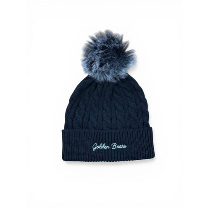 Golden Bears Script Women's Pom Hat