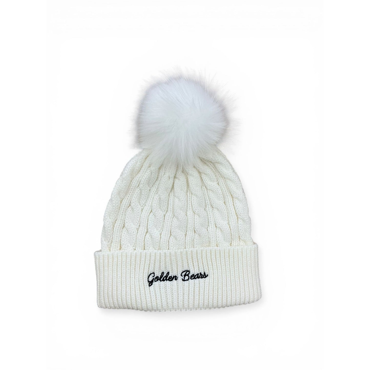 Golden Bears Script Women's Pom Hat