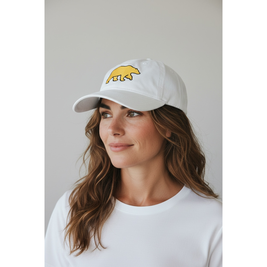 Walking Bear Large Embroidered Hat