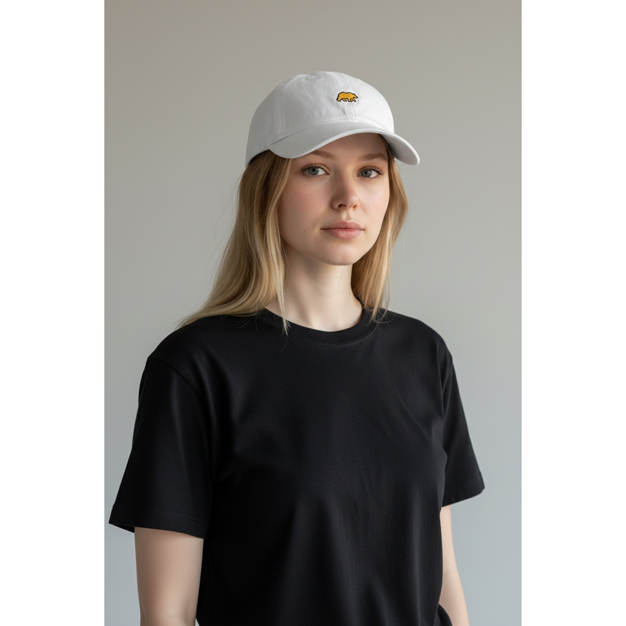 Walking Bear Small Embroidered Hat