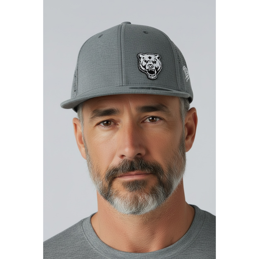 Branded Bills UA Leather Patch Flat Billed Hat